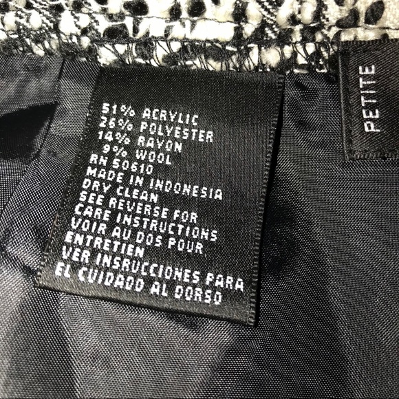 Kasper Tweed Pencil Skirt, Size 6P - Picture 8 of 9